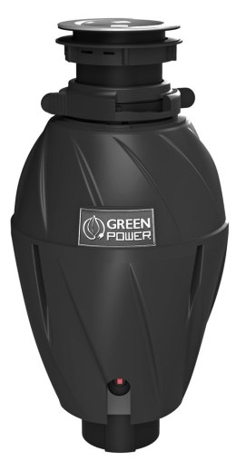 Rozdrabniacz odpadów Elleci TDH01000BK, 750 W, 1070 ml, 2800 RPM, Zielony